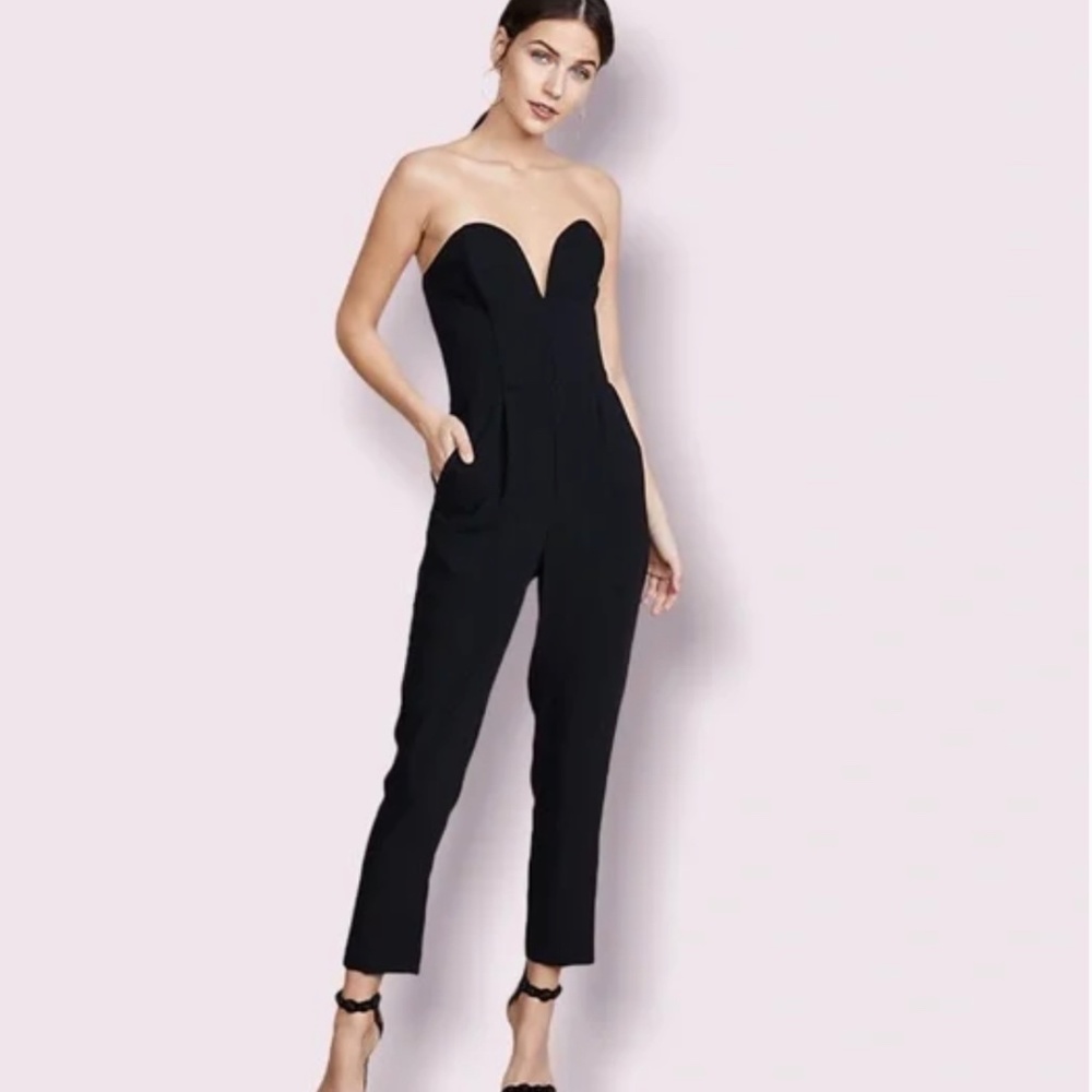 Brand New Amanda Uprichard Black Women’s Jumpsuit Size Small